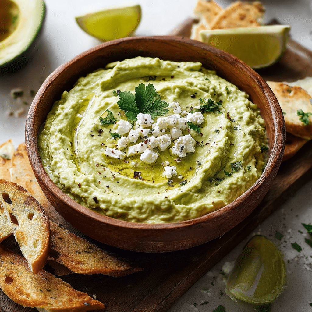Creamy Avocado Feta Dip