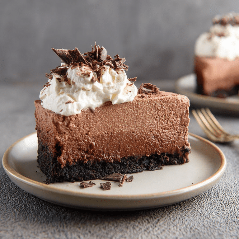 Decadent Chocolate Cheesecake
