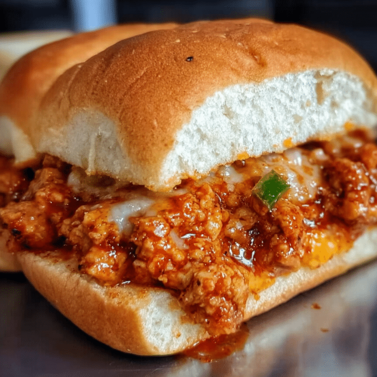 Easy Cajun Chicken Sloppy Joes Recipe
