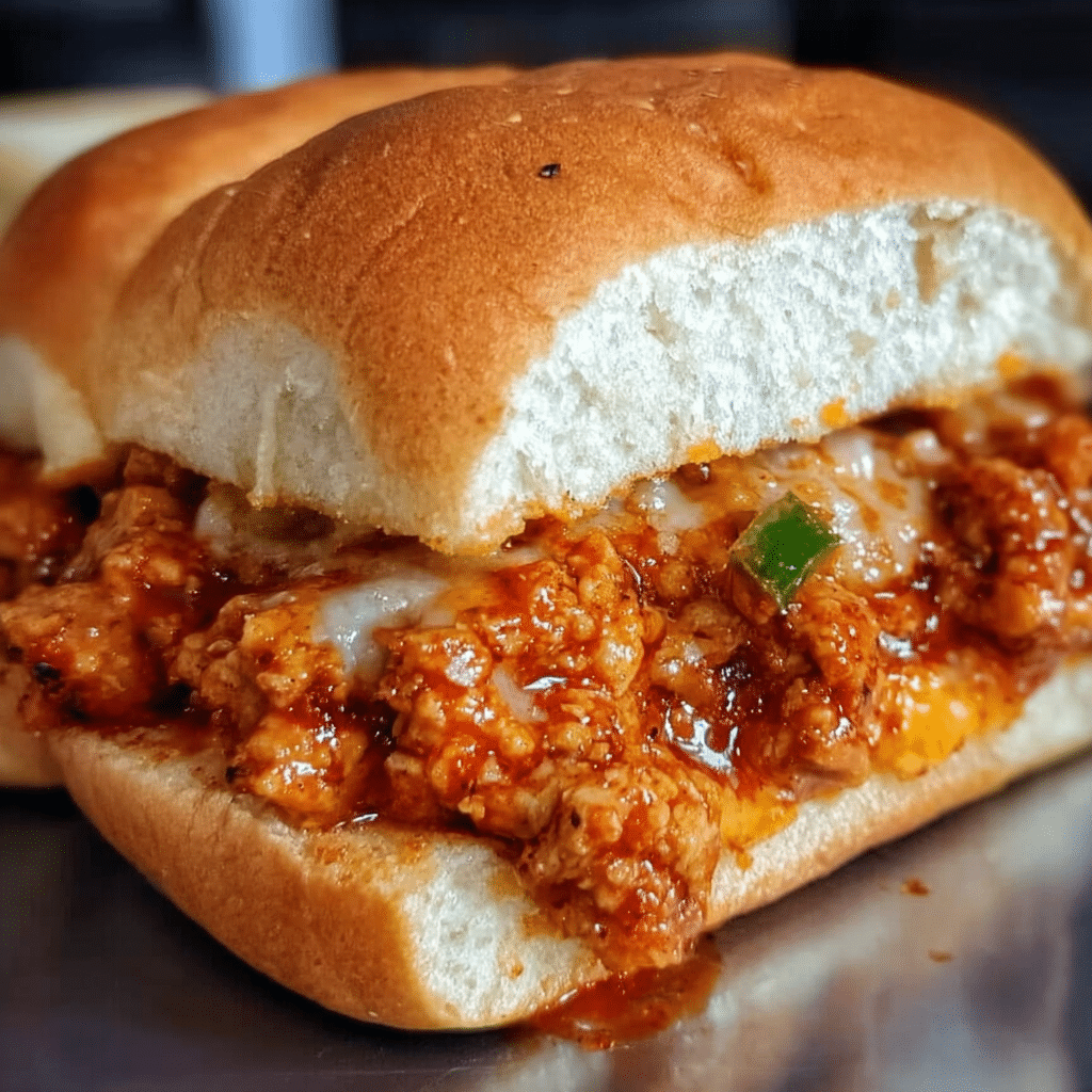 Easy Cajun Chicken Sloppy Joes Recipe