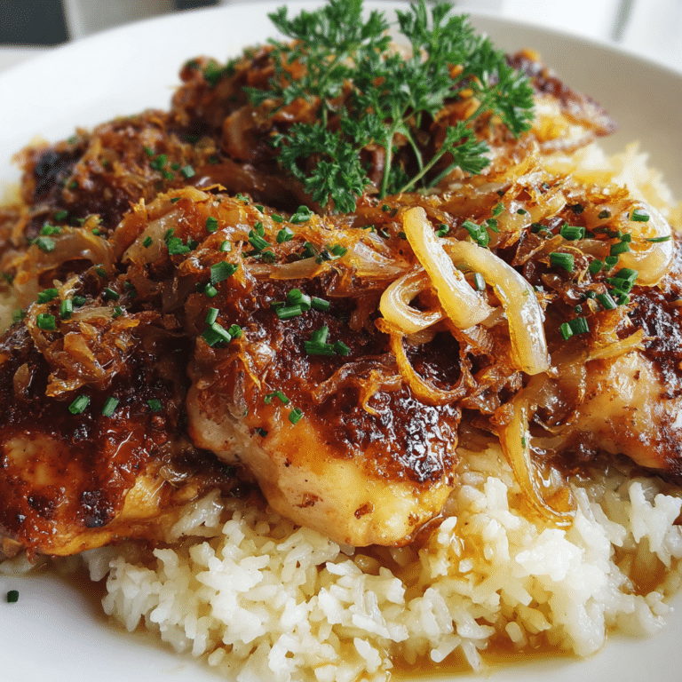 French Onion Chicken Rice
