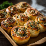 Herb & Garlic Swirl Rolls