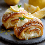 Lemon Cheesecake Rolls