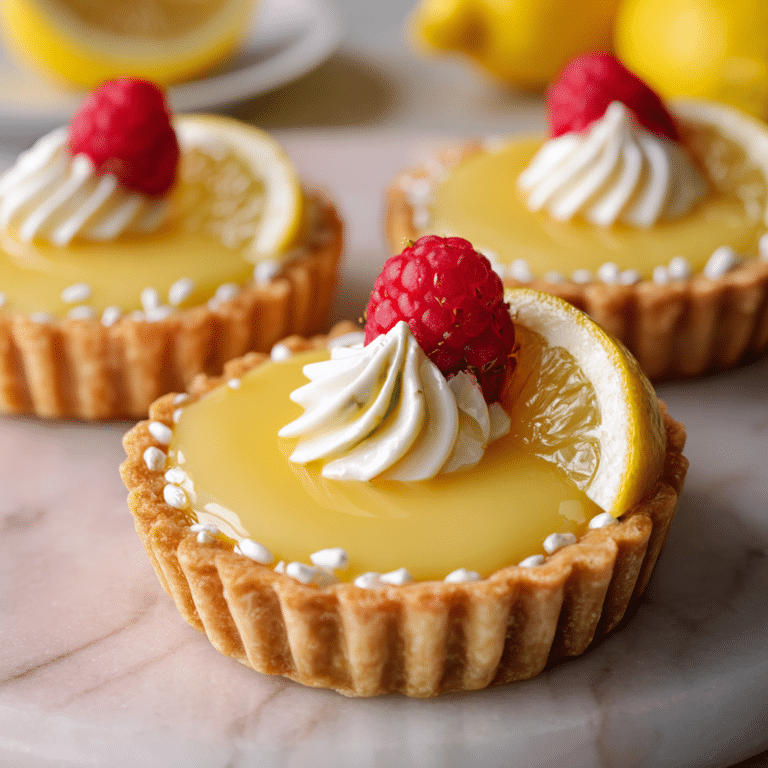 Mini Lemon Curd Tarts