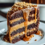 Rich & Velvety Coffee Caramel Cake
