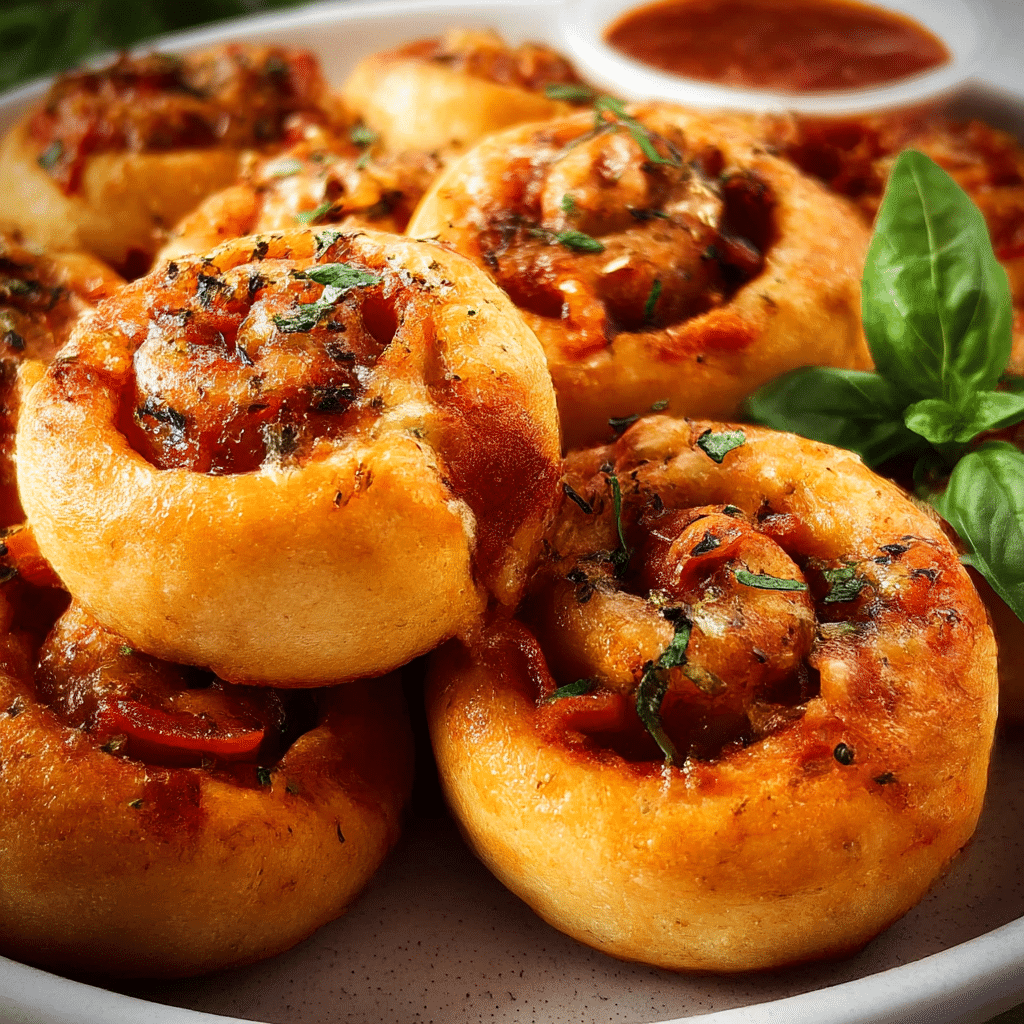 Vegetarian Pizza Rolls