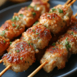 Breaded Chicken Skewers