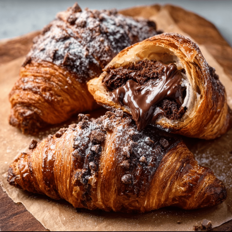 Brownie Batter Croissants