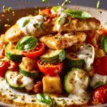 Caprese Chicken Zucchini