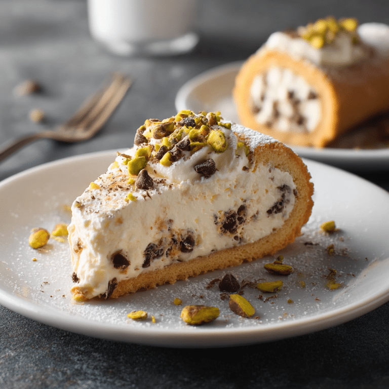Easy Cannoli Cheesecake