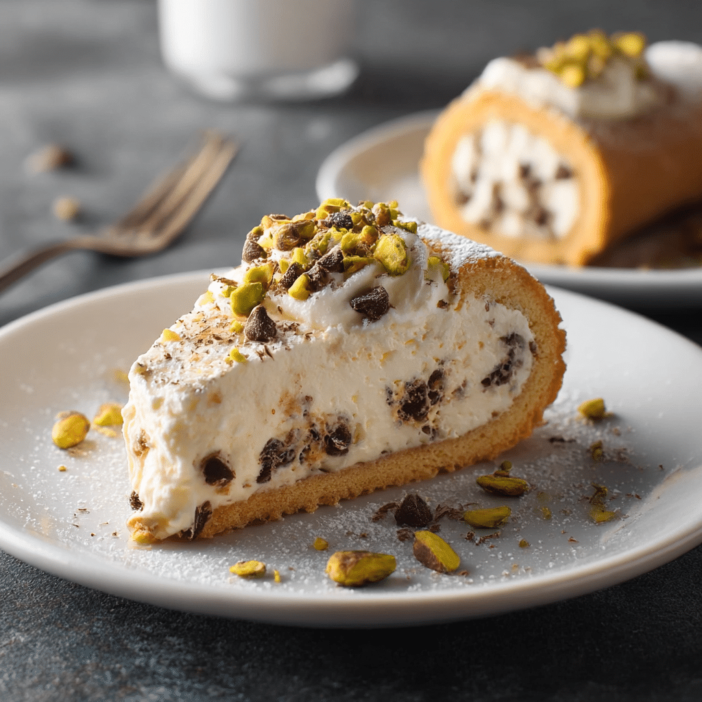 Easy Cannoli Cheesecake
