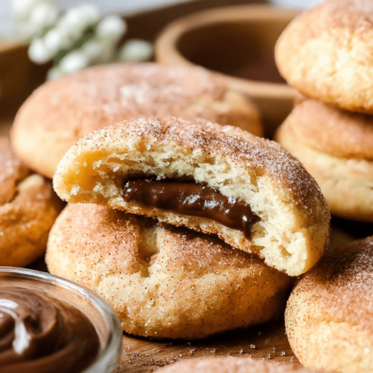 Tasty Churro Crinkle Cookies
