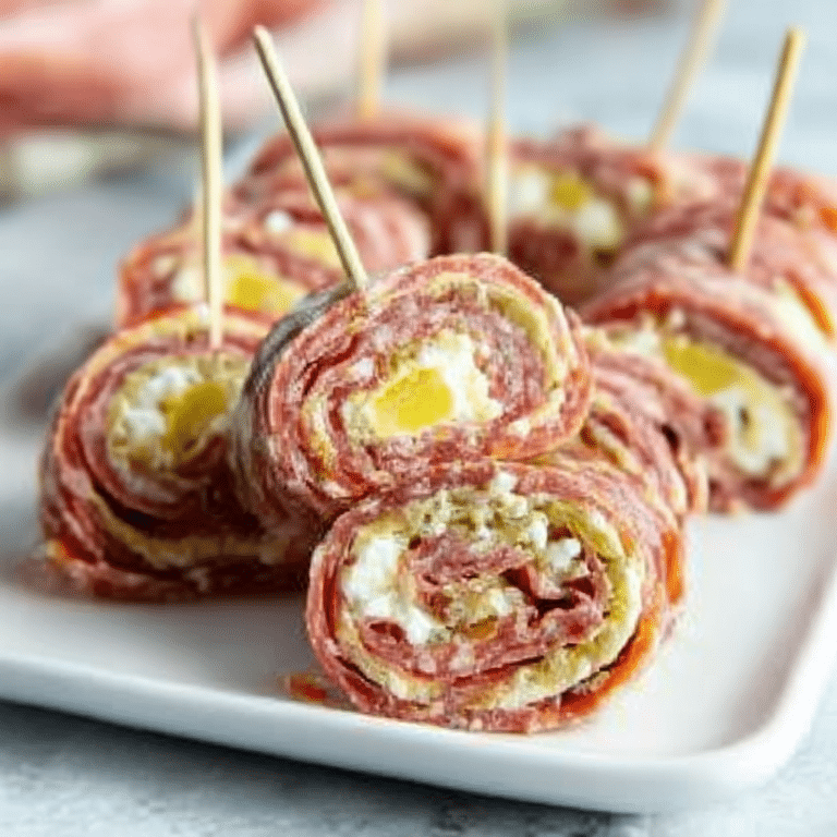 Irresistible Keto Salami Roll-Ups for Easy Snacking