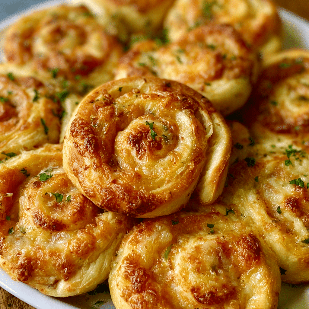 Cheesy French Pinwheels