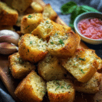 Garlic Parmesan Bread Bites