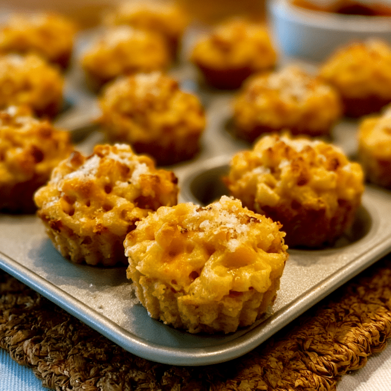 Muffin Tin Mac & Cheese